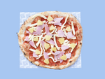 Topped Ham & Pineapple Pizza